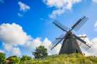 Skagen, Denmark. Kragskov windmill. Art Print